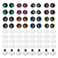 thumbnail image 1 of Uxcell 25mm Flash Safety Eyes, 32 Pcs Moon Doll Eyes Realistic Colorful Crocheting Safety Eyes for Decor Crochet Accessories Dolls Craft Halloween, 8 Colors, 1 of 7