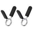 thumbnail image 2 of 6 PCS Spring Clip Collars For 1" Barbells – Dumbbell Clamps With Easy-Grip Handles, Gym Weight Lifting 2 of 12