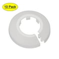 thumbnail image 1 of Uxcell 25mm PP Radiator Escutcheon Water Pipe Cover Decoration White 10 Pack, 1 of 6
