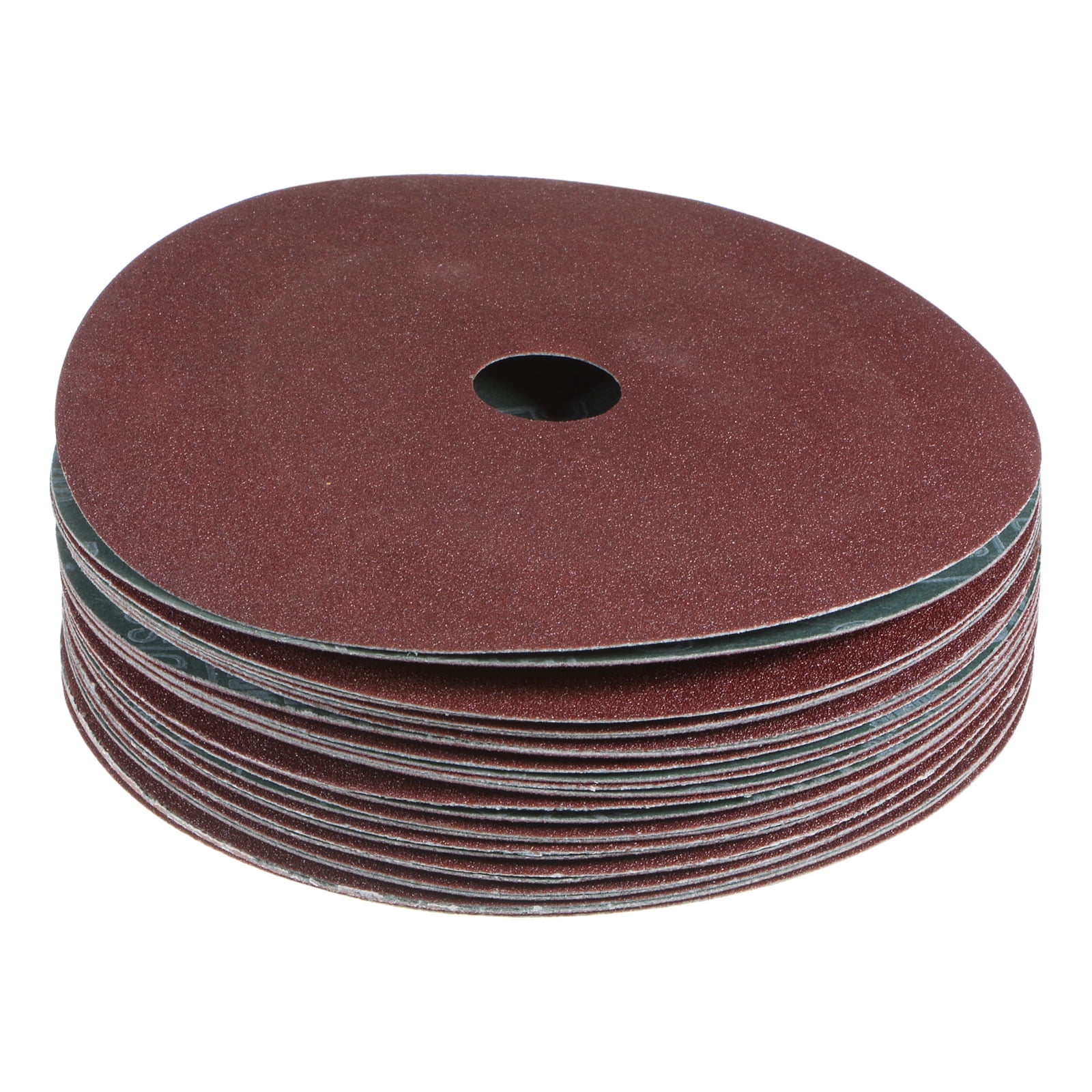 Uxcell 25pcs 100 Grit Aluminum Oxide Resin Fiber Discs 6