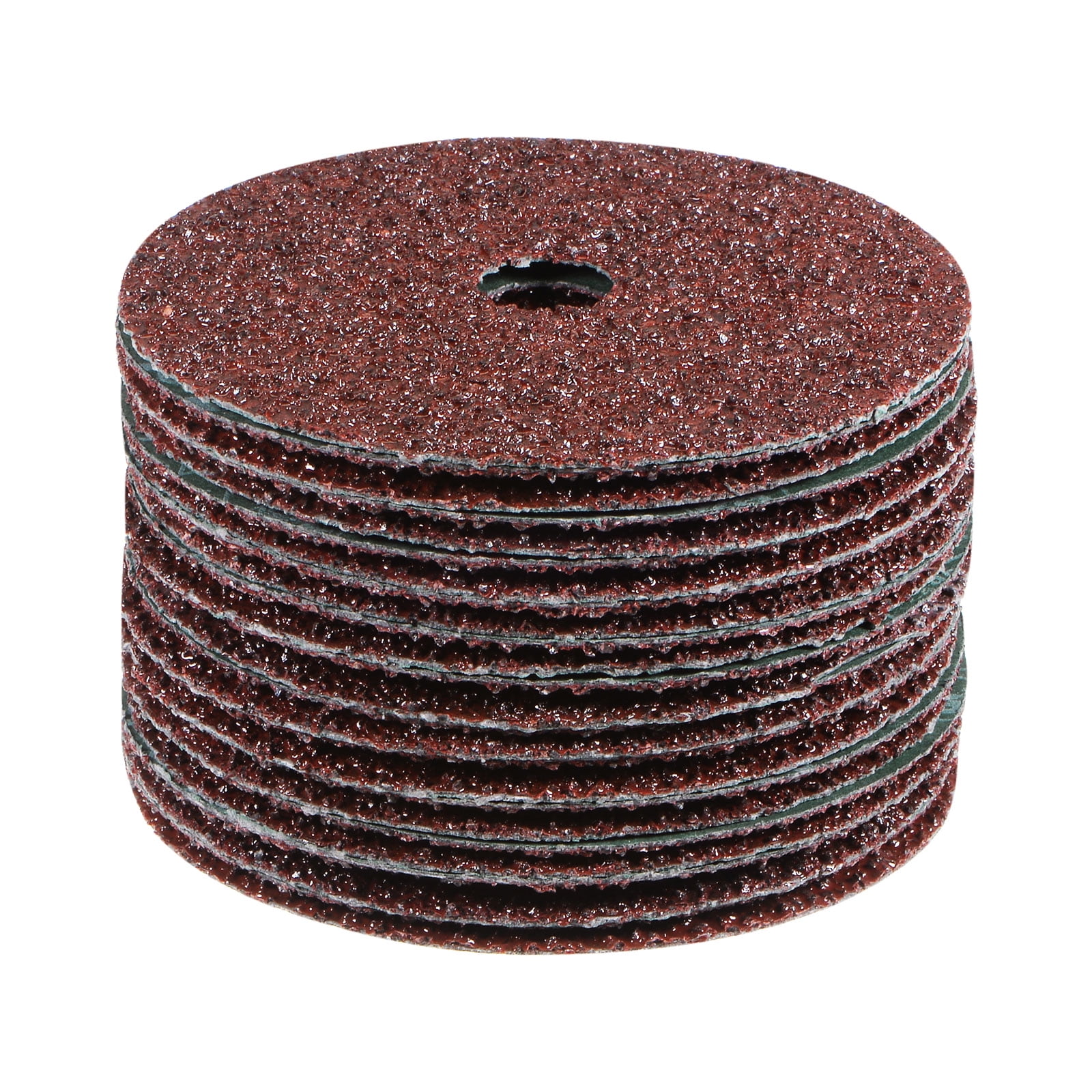 Uxcell 25pcs 16 Grit Aluminum Oxide Resin Fiber Discs 4"x5/8" Sanding
