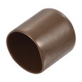 thumbnail image 1 of Uxcell 25pcs Rubber End Caps 29mm ID Vinyl End Cover Screw Thread Protector Brown, 1 of 5