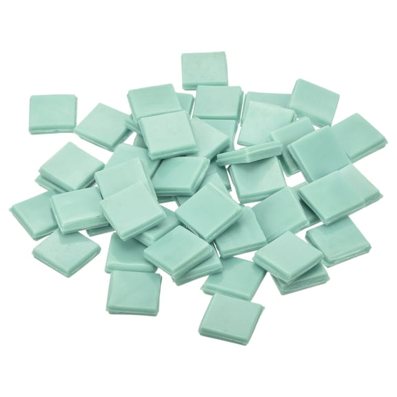Uxcell 260Pcs Mosaic Tiles, Micro Glass Tiny Mini Mosaic Tile DIY Hobbies Handmade Crystal Free Stone Light Grass Green