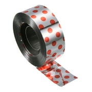 Uxcell 262ftx0.9" Repellent Ribbon Keep Away Bird Reflective Scare Tape, Red