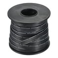 thumbnail image 1 of Uxcell 26AWG Silicone Ribbon Cable 4Pin 26 Gauge Flat Cable Flexible Silicone Wire 10m/32.8ft Black Tinned Copper Wire, 1 of 6