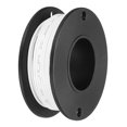 thumbnail image 1 of Uxcell 26AWG Stranded Wire Hookup 10M/33ft White Electrical Wire UL1007 Spool, 1 of 6