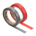 thumbnail image 1 of Uxcell 26Ft Tennis Racket Badminton Racquet Grip Finishing Tapes, Red/Grey 2 Pack, 1 of 6