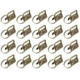 thumbnail image 1 of Uxcell 26mm Key Fob Hardware with Keychain Ring for Bag Webbing Wristlets Dark Bronze 40 Pack, 1 of 5