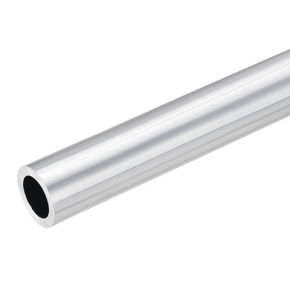 Uxcell 26mm OD 18mm Inner Dia 300mm Length 6063 Aluminum Round Tube