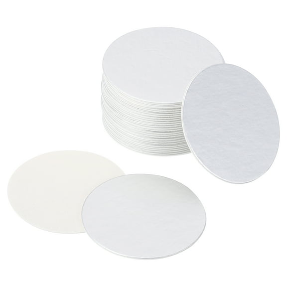 Uxcell 26mm Resistant Tamper Aluminum Foil Cap Liner Induction Heat Sealing for PET Bottle 100 Pack