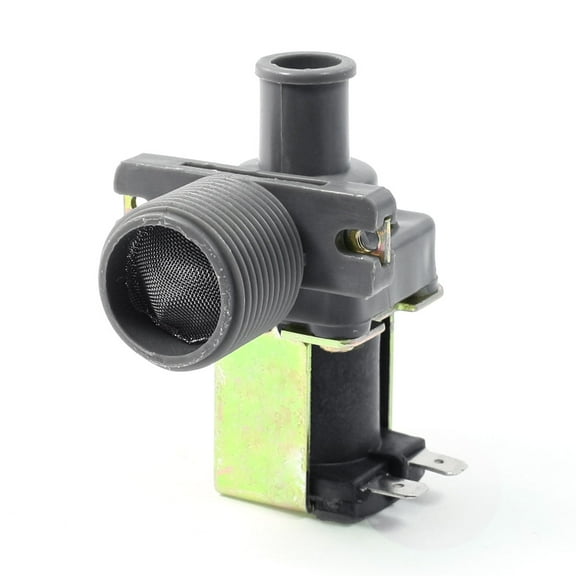 Uxcell 26mm Thread 90 Angle Water Inlet Valve Washer 220V Volt 50Hz