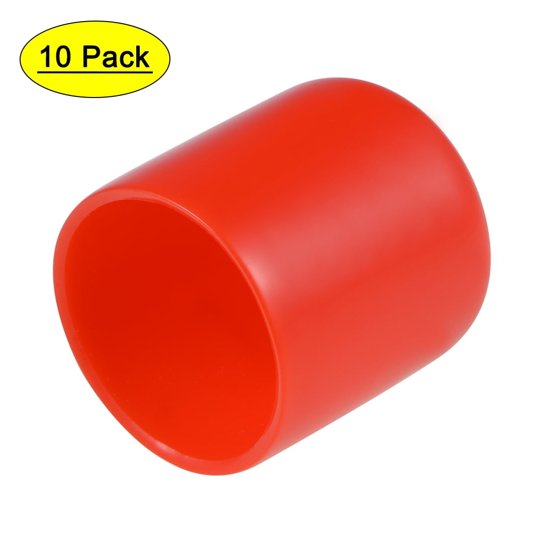 Uxcell 27mm ID Red Screw Thread Protectors Vinyl End Caps 10 Pack ...
