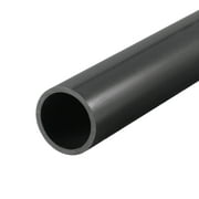 Uxcell 27mm ID x 32mm OD 0.5m Black PVC Pipe Rigid Water Pipe Drain Pipe