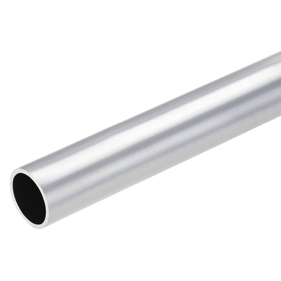 Uxcell 27mm OD 23mm Inner Dia 300mm Length 6063 Aluminum Round Tube