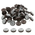thumbnail image 1 of Uxcell 28 mm Nail-on Felt Pads, Round Felt Furniture Sliders for Protection Brown 72 Pcs, 1 of 7