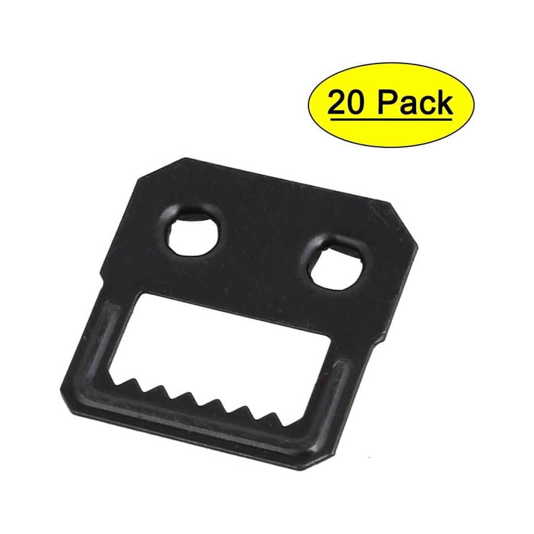 Uxcell 28 x 27mm Metal Sawtooth Hanger for Picture Frames Uxcell 28 x 27mm Metal Sawtooth Hanger for Picture Frames