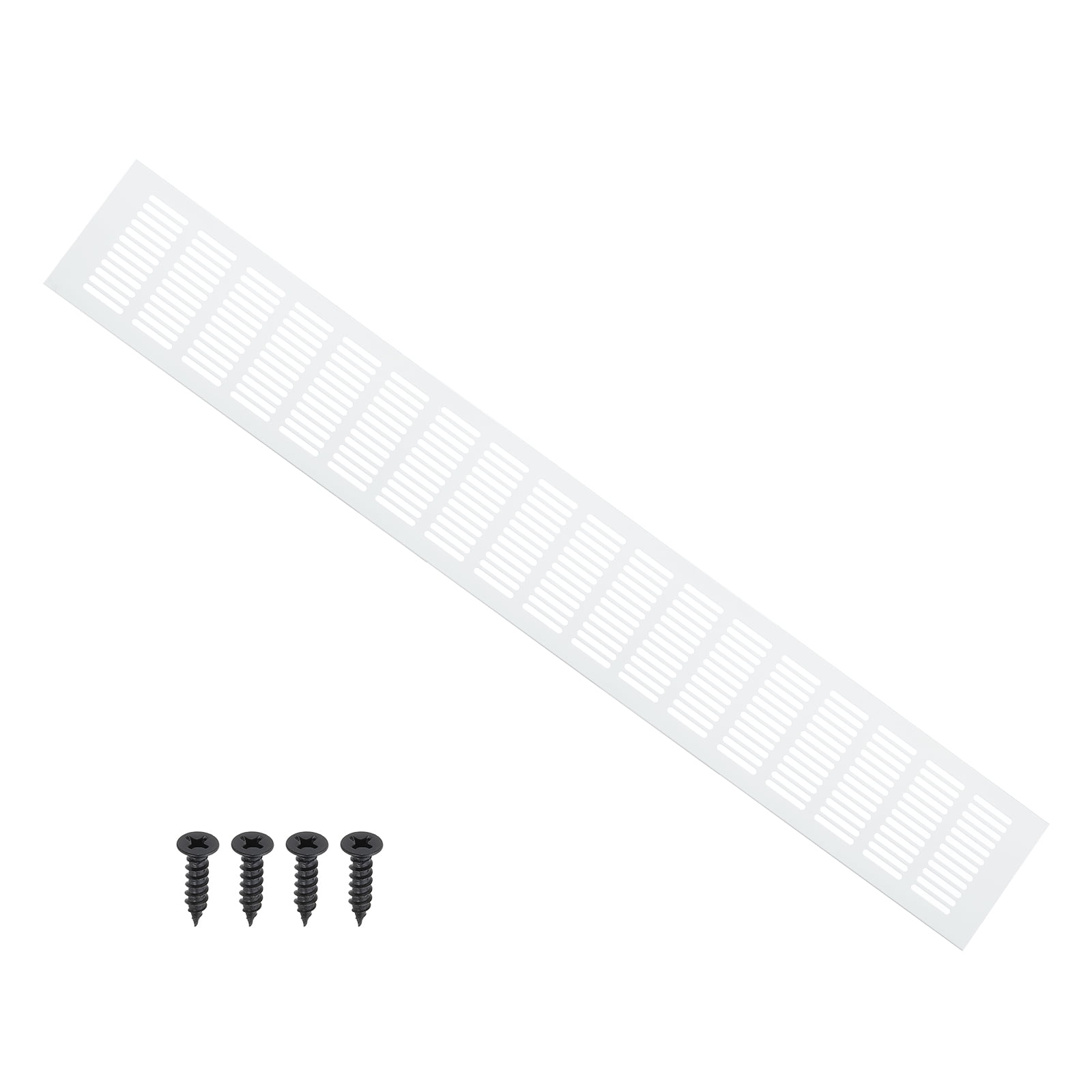 Uxcell 28 x 4 Inch Door Air Vent Cover, 1 Pcs Heavy Duty Grille Ventilation