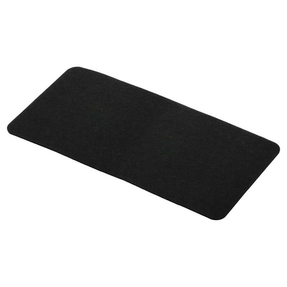 Uxcell 28"x13" Desk Mat Protector, Felt Dual Side Mouse Pad Writing Mat for Office Home, Black