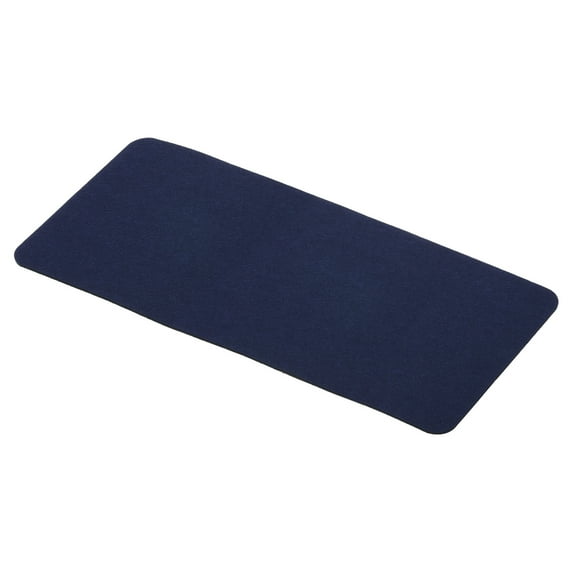 Uxcell 28"x13" Desk Mat Protector, Felt Dual Side Mouse Pad Writing Mat for Office Home, Blue