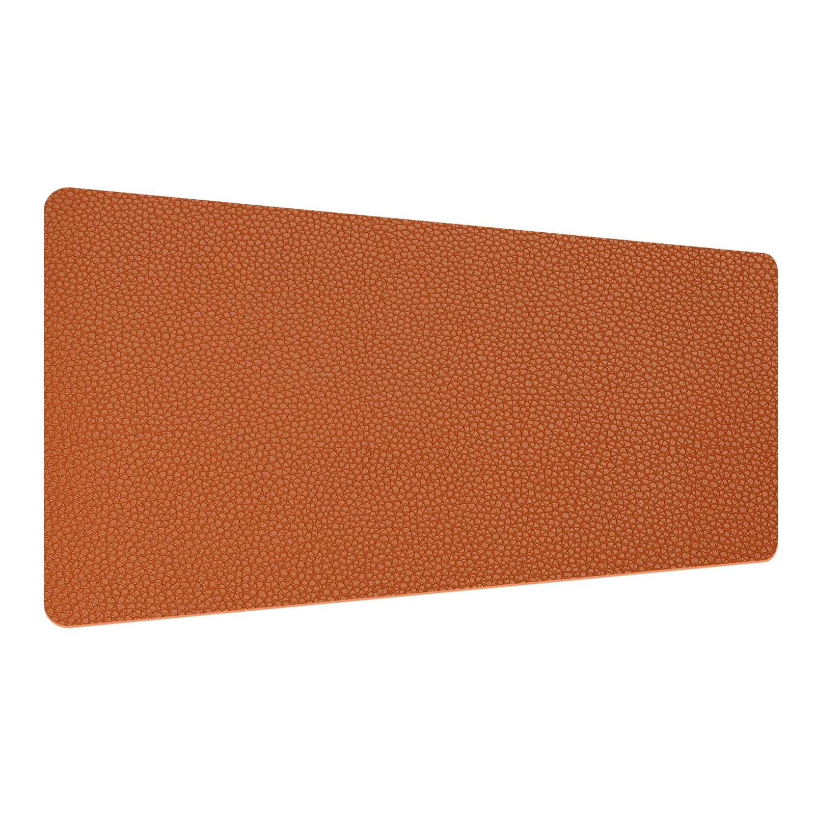 Uxcell 28"x14" Desk Mat Protector, PU Leather Dual Side Waterproof Mouse Pad Writing Mat for Office Home, Brown