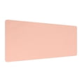 thumbnail image 1 of Uxcell 28"x14" Desk Mat Protector, PU Leather Dual Side Waterproof Mouse Pad Writing Mat for Office Home, Pink/Silver, 1 of 5