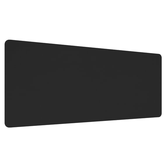 Uxcell 28"x14" Desk Mat Protector, PU Leather Non-Slip Waterproof Keyboard Pad Writing Mat for Office Home, Black