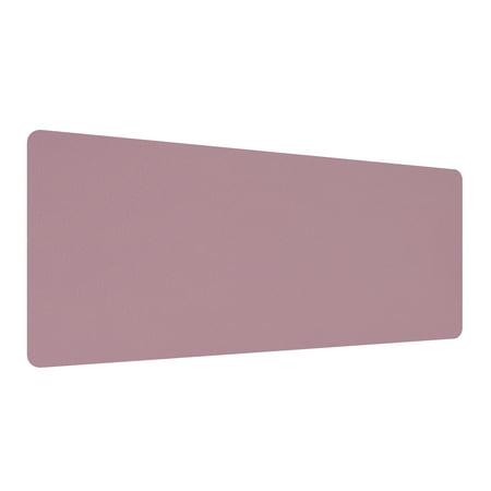 Uxcell 28"x14" Desk Mat Protector, PVC Dual Side Waterproof Mouse Pad Writing Mat for Office Home, Pink/Yellow