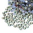 thumbnail image 1 of Uxcell 2880 Pcs Hotfix Rhinestones Flatback Crystal Glass Gems SS6 2mm Pale White, 1 of 5