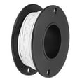 thumbnail image 1 of Uxcell 28AWG Stranded Wire Hookup 10M/33ft White Electrical Wire UL1007 Spool, 1 of 6