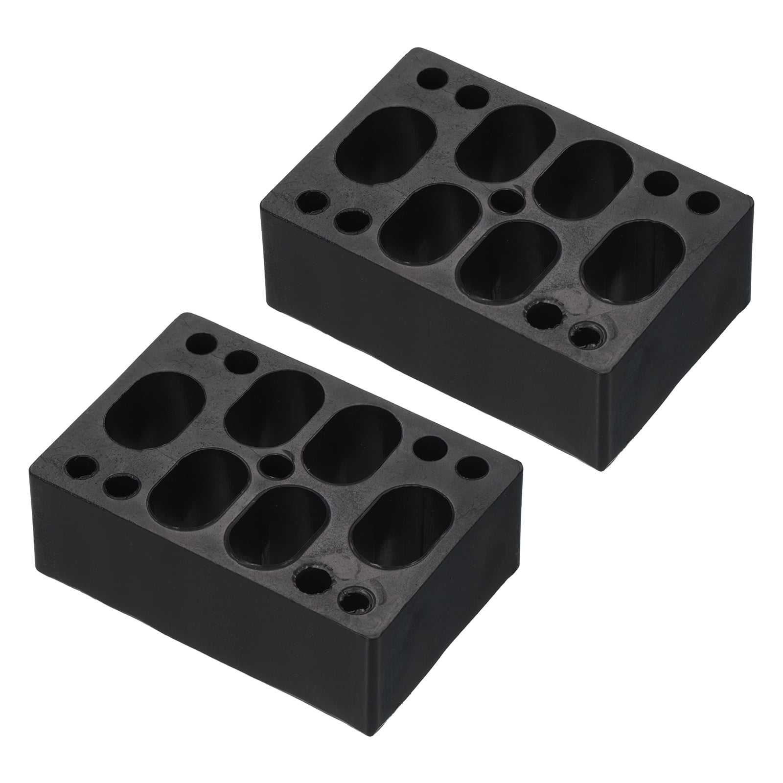 Cal 7 1/4 Inch Skateboard Riser Pads Set - 2 Pack Plastic Shock Pads For Trucks