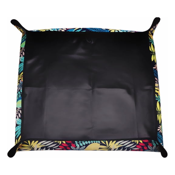 Uxcell 29.5" x 29.5" Oxford Cloth Plant Repotting Mat w Metal Buckle, Multicolor