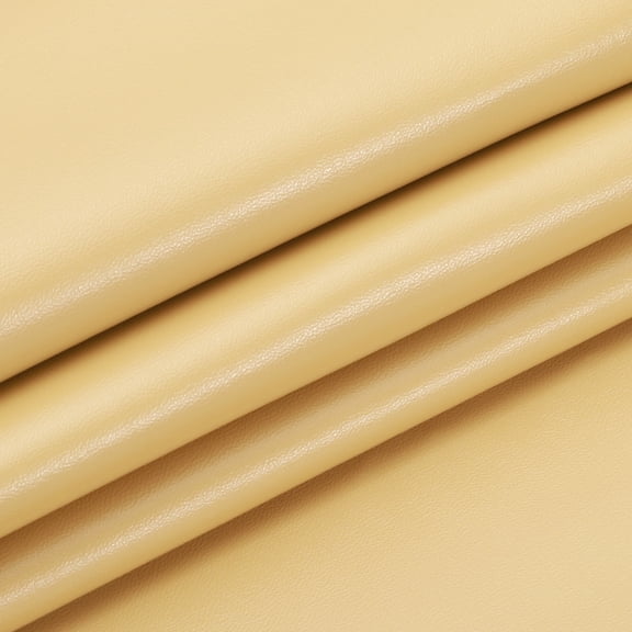 Uxcell 29x17x0.03 Inch PU Leather Book Cloth, Cowhide Grain, Cream White