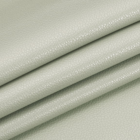 Uxcell 29x17x0.03 Inch PU Leather Book Cloth, Goat Grain, Beige Grey