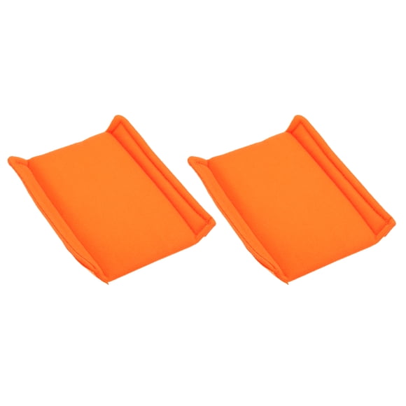 Uxcell 2PCS Camera Bag Divider, 5.91 x 5.12 x 0.71Inch Shockproof Protecting Camera Lens Bag Case Insert Partition Divider for Travel Photography Enthusiast Photographers, Orange
