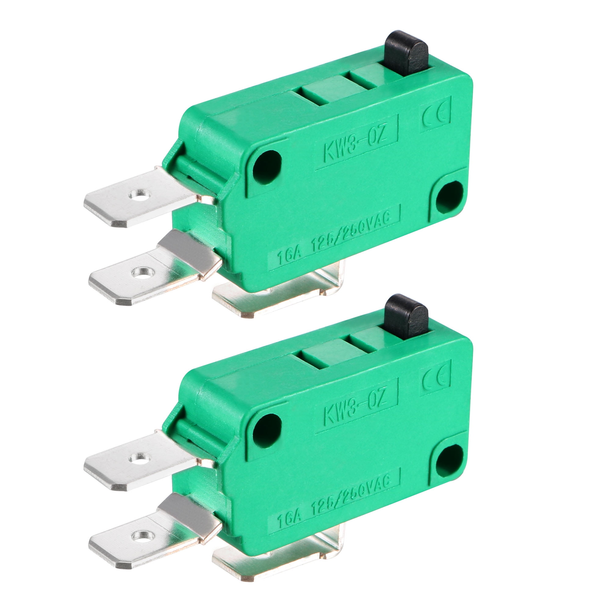 CQ3. 3点 KW3-OZ Heavy Duty 2PCS 16A 125/250VAC Push Button Micro Limit