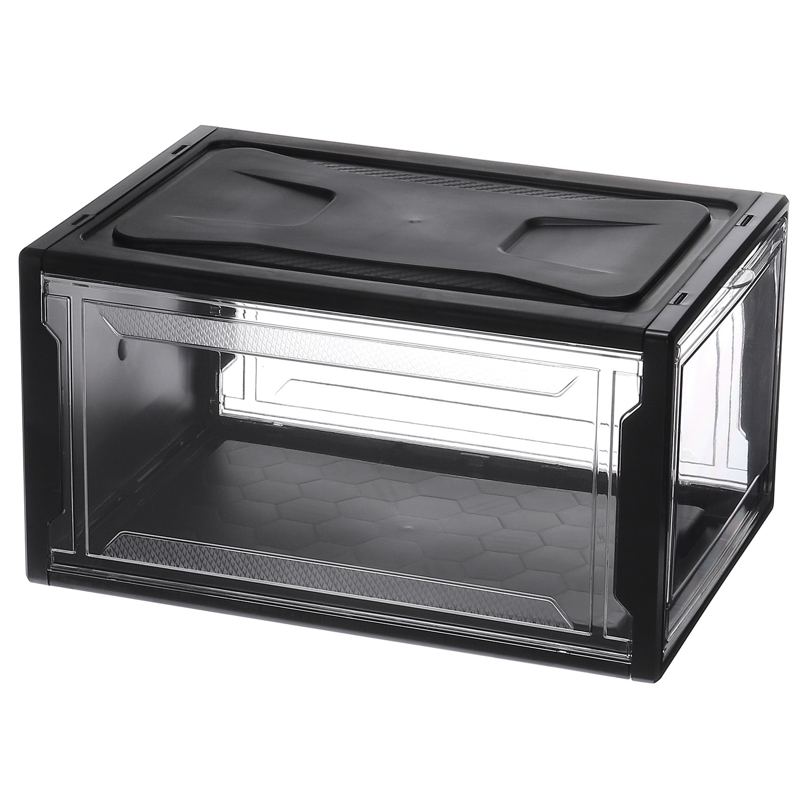 Uxcell 2PCS PMMA Shoe Display Case 14.17x10.63x7.87 Inch PP Transparent ...