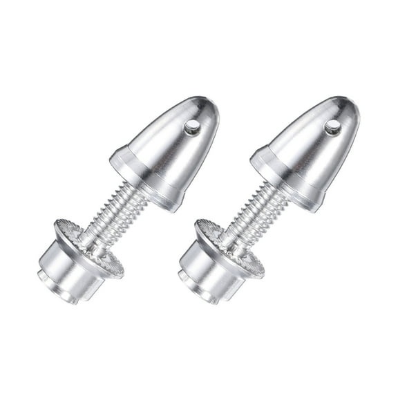 Uxcell 2PCS RC Plane Airplane Spinner Propeller Adapter for Shaft Brushless Motor(3mm Aperture and 6mm Output Axle)