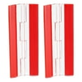 thumbnail image 1 of Uxcell 2Pack 100x42mm Acrylic Hinges Self Adhesive Clear Continuous Piano Folding Hinge, 1 of 6