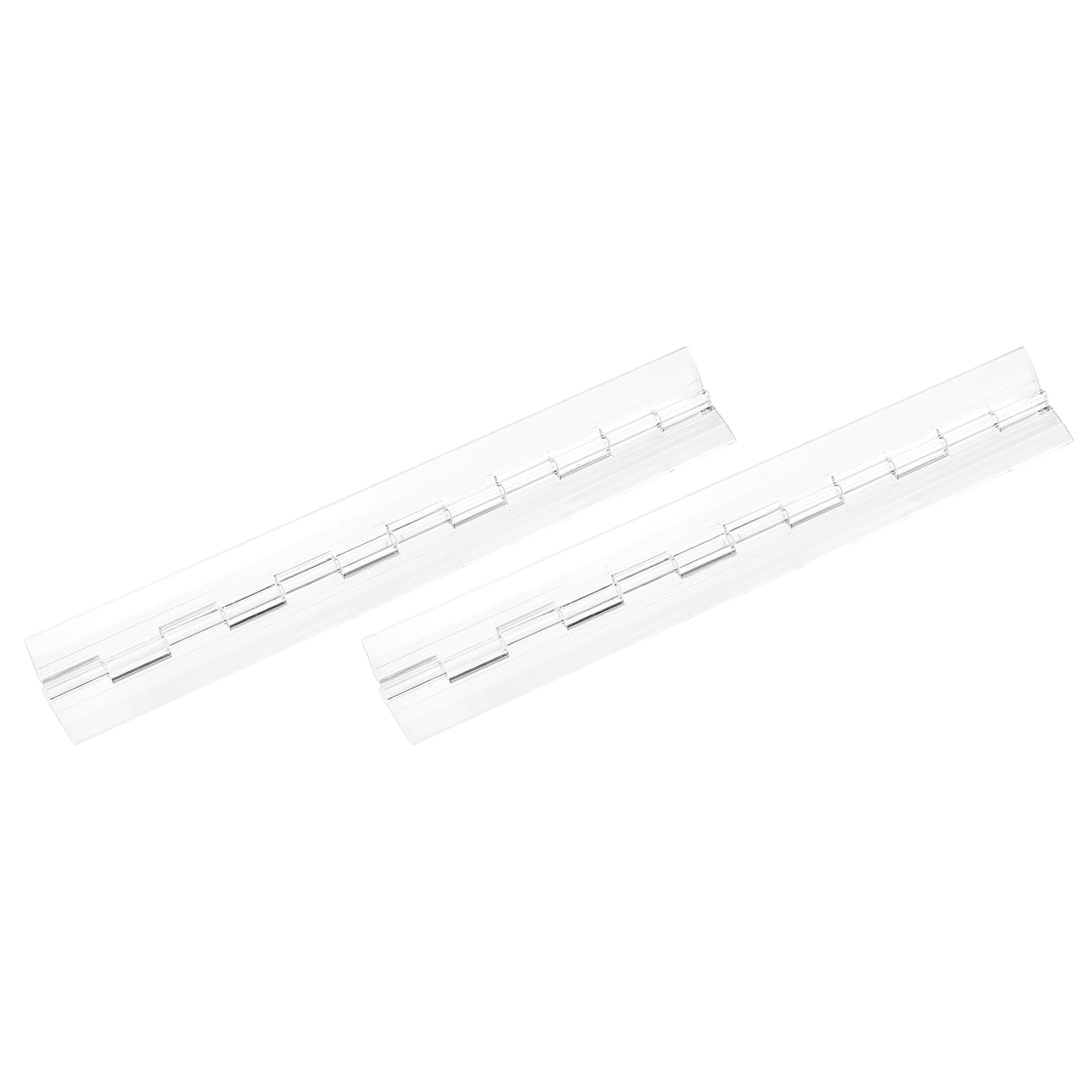 Uxcell 2Pack 300x45mm Acrylic Hinges Clear Folding Hinge Transparent ...