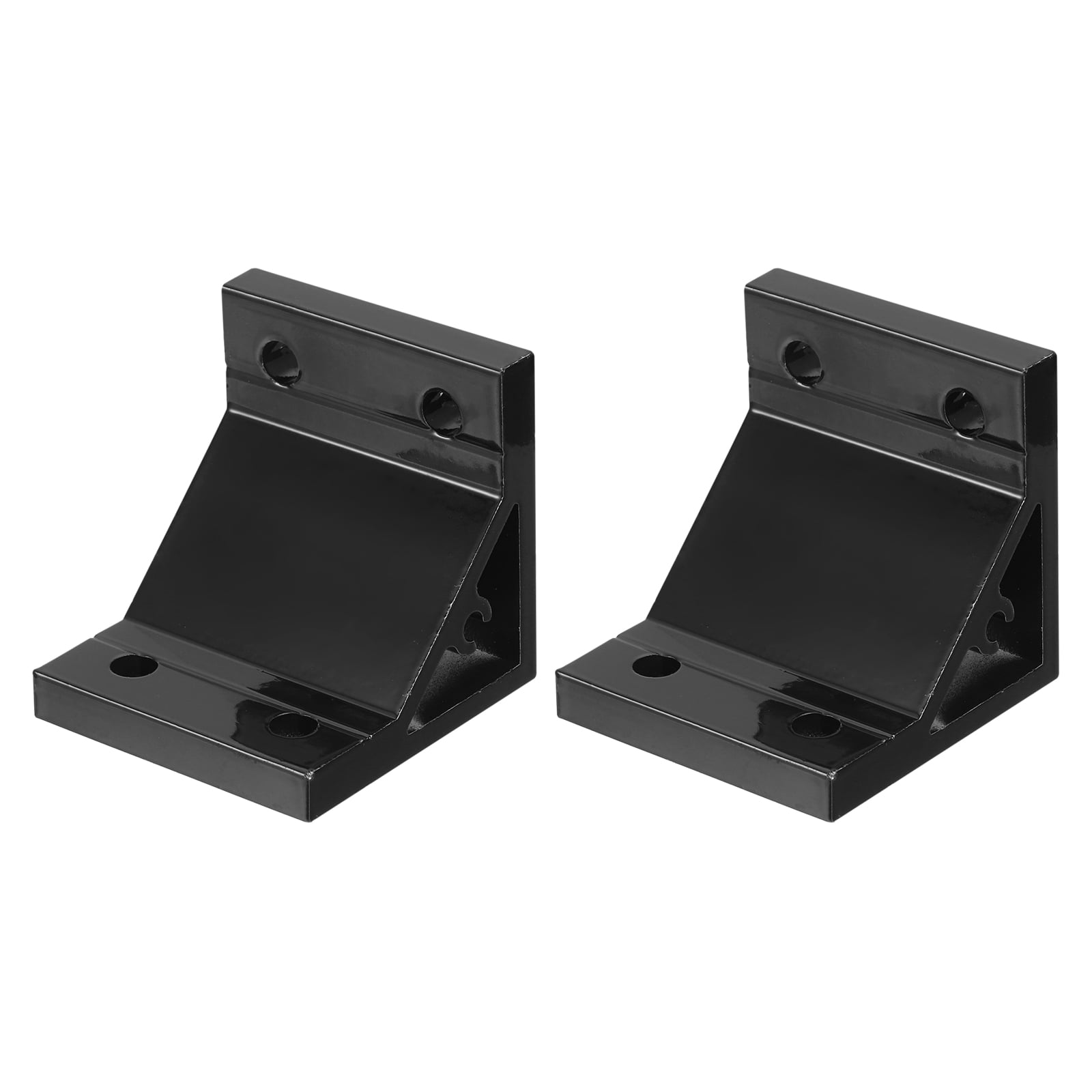 Uxcell 2Pack 90 Degree Angle Aluminum Profile Corner Brackets Joint ...