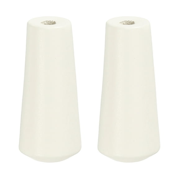 Uxcell 2Pack Cord Knobs, 32mm Window Blind Tassels Wooden Pull Cord, White