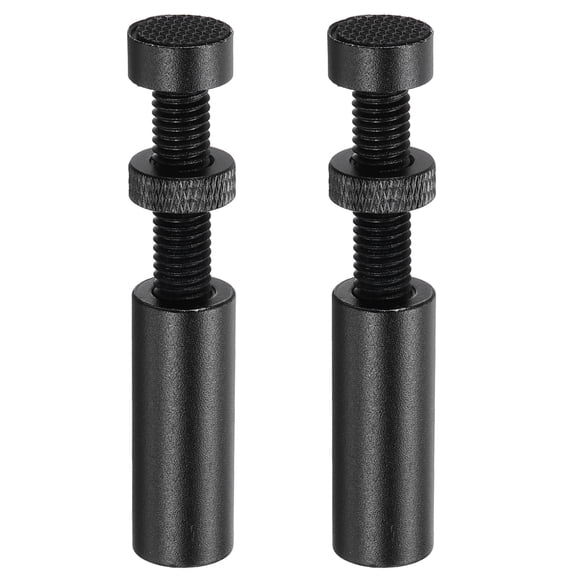 Uxcell 2Pack Graphics Card GPU Support Bracket, Magnetic Base 49-80mm Adjustable Height Brace, Aluminum Alloy Black