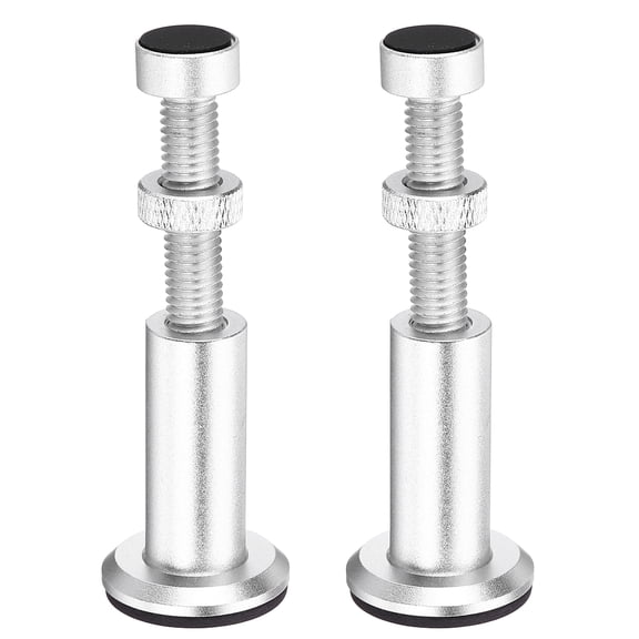 Uxcell 2Pack Graphics Card GPU Support Bracket, Magnetic Base 49-82mm Adjustable Height Brace, Aluminum Alloy Silver