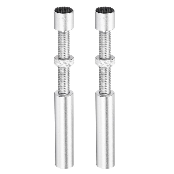 Uxcell 2Pack Graphics Card GPU Support Bracket, Magnetic Base 74-120mm Adjustable Height Brace, Aluminum Alloy Silver