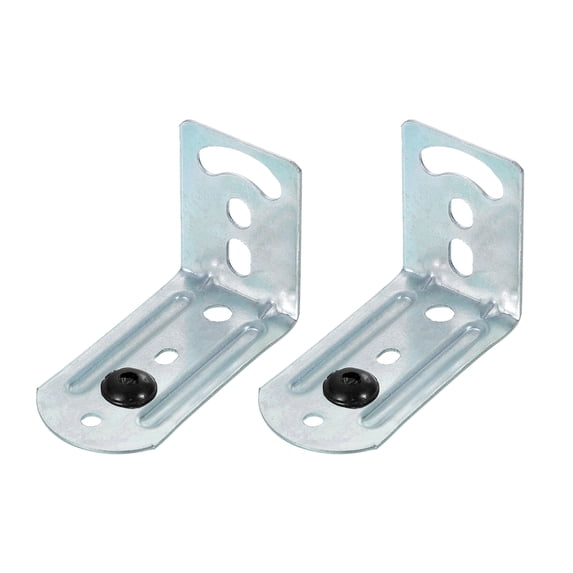 Uxcell 2Pack L Bracket for Motorcycle, 60mm/2.4" L-Shape Off Road Light Mounting Bracket