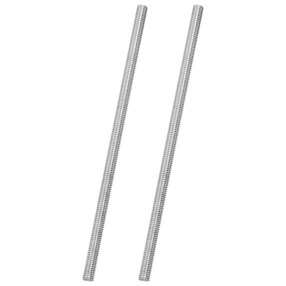 Uxcell 2Pack M6x150mm 316 Stainless Steel Fully All Threaded Rod Studs, 1mm Pitch