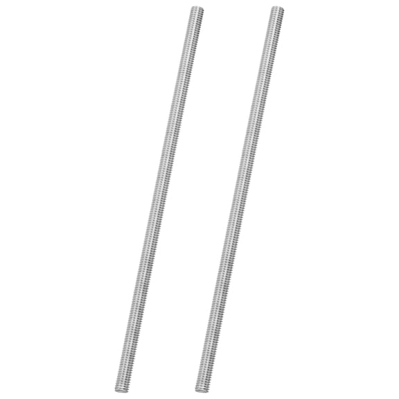Uxcell 2Pack M6x170mm 316 Stainless Steel Fully All Threaded Rod Studs, 1mm Pitch