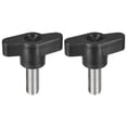 thumbnail image 1 of Uxcell 2Pack Metric 304 Stainless Steel Clamping Screw Knob T Shaped Thumb Screws M8 x 20mm, 1 of 5