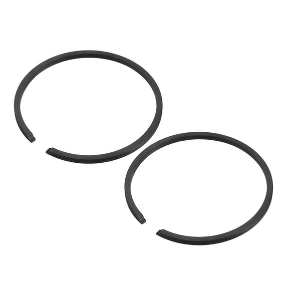 Uxcell 2Pack Piston Ring Set Standard Size Fit for Chainsaw Replace Part 39x1.5mm