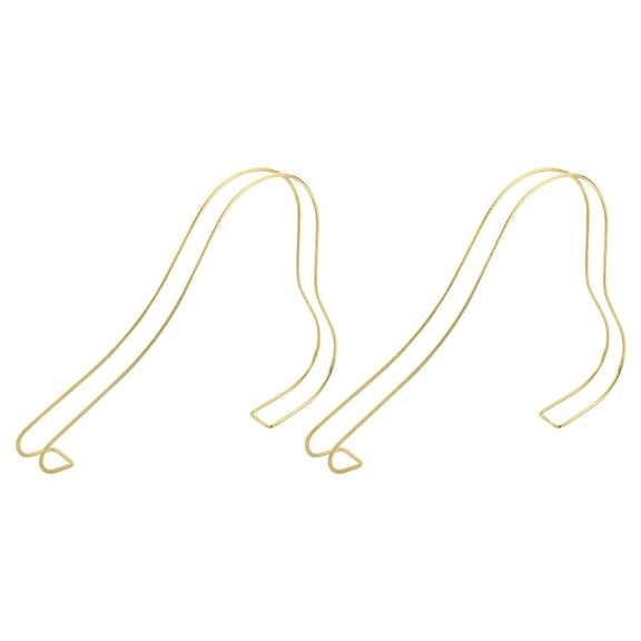 Uxcell 2Pack Shoe Form Holder, Shoe Display Stand Form Inserts for High Heel, Gold